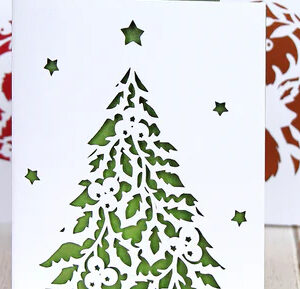 NEW! Papercut Cards: Christmas, Hanukkah and Kwanzaa