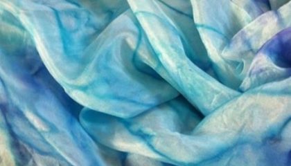 SPECTACULAR SILK SCARVES: DYEING & PRINTING